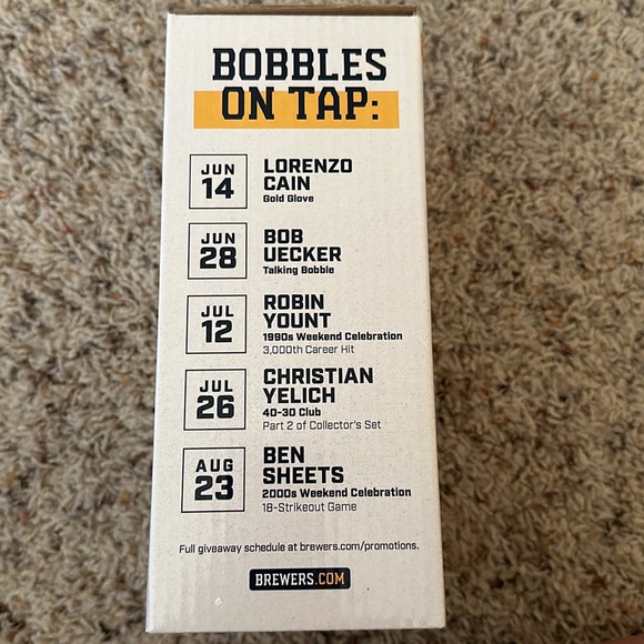 Christian Yelich bobble head - Picture 4 of 5